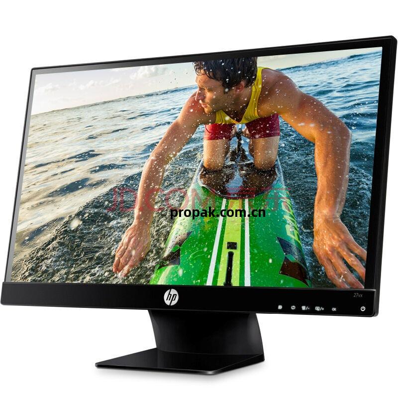 惠普(pu)(HP)IPS纖(xian)薄 全高清寬屏液晶顯示(shi)器(qi) 27VX 27英寸 IPS屏 1920*1080
