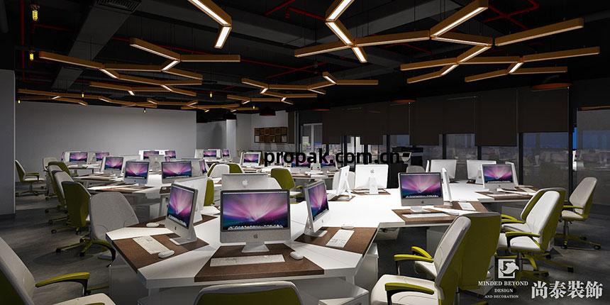 絲路天地 | 750㎡陽光(guang)科(ke)創寫字樓辦公(gong)室(shi)裝修(xiu)工(gong)程(cheng)實(shi)景(jing)