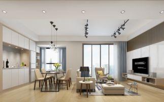 89㎡現代(dai)簡約三(san)居裝修案(an)例(li) 效果(guo)圖